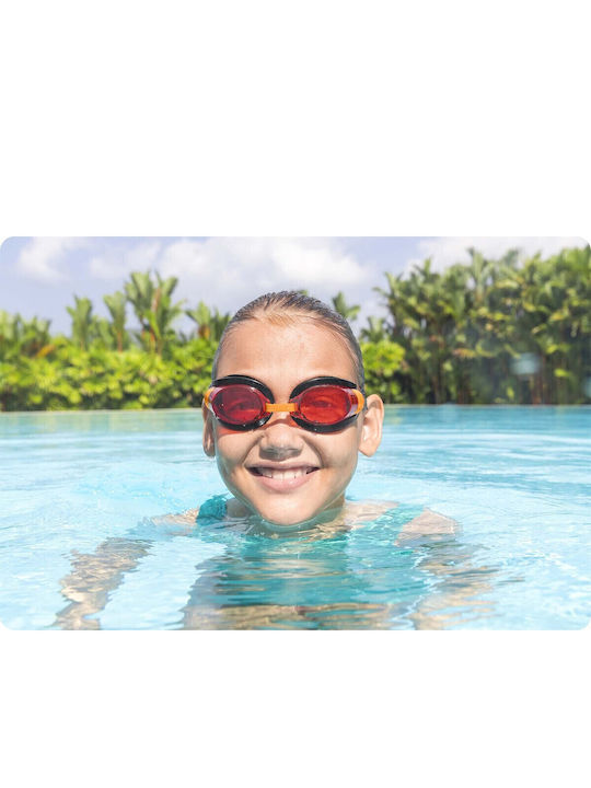 Bestway Schwimmbrille Kinder Rot
