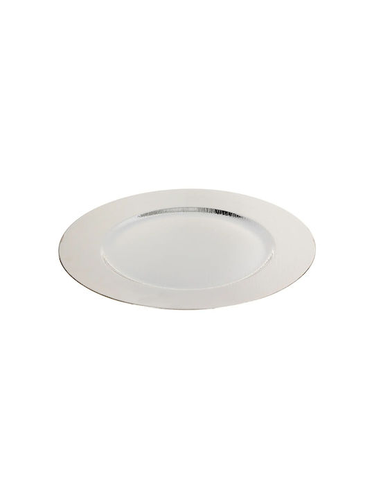 Fééric Lights & Christmas Serving Platter Diameter 33cm Silver 129812ar