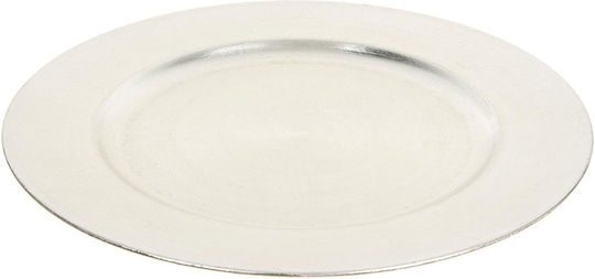 Fééric Lights & Christmas Servierplatte Durchmesser 33cm Silber 715850ar