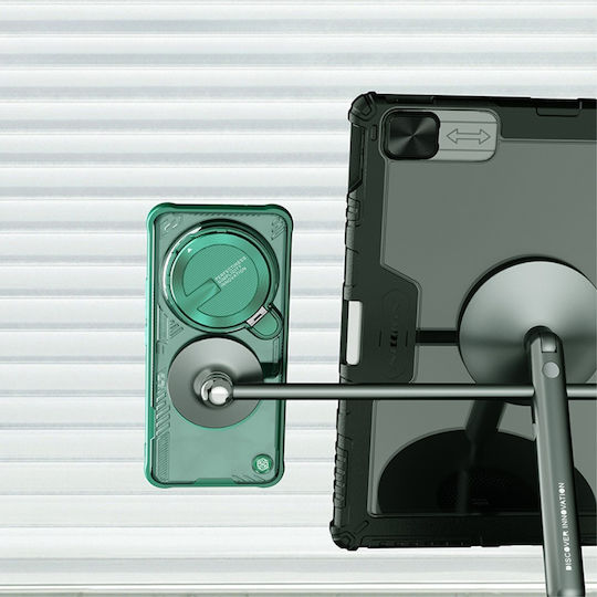 Nillkin Prop Back Cover Plastic / Silicone Green (Xiaomi 14 Ultra)