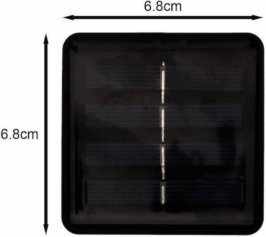 LED-Lichterkette 2 m Warmweiß Solar 5 Stück LED-Lichterkette 2 m Warmweiß Solar 5 Stück