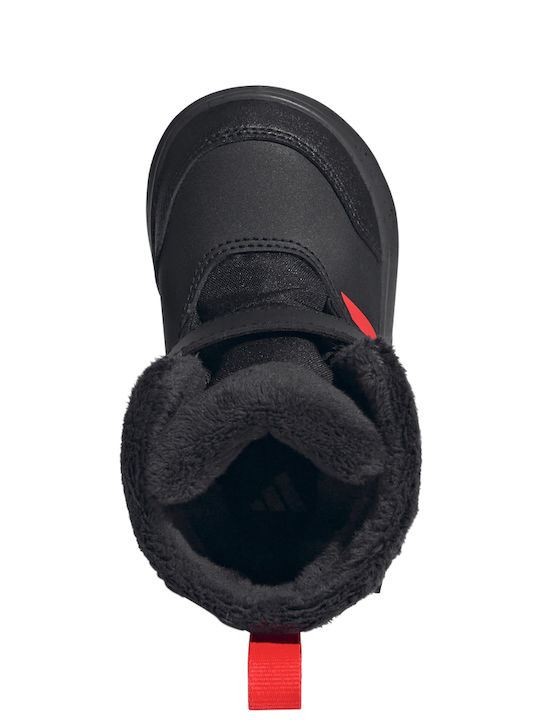 Winterplay I Kinder-Schneestiefeletten mit Klettverschluss Schwarz