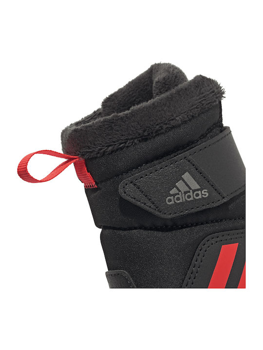 Winterplay I Kinder-Schneestiefeletten mit Klettverschluss Schwarz