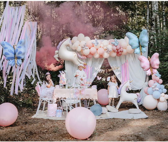 Balon Fluture Albastru Cer Mentă