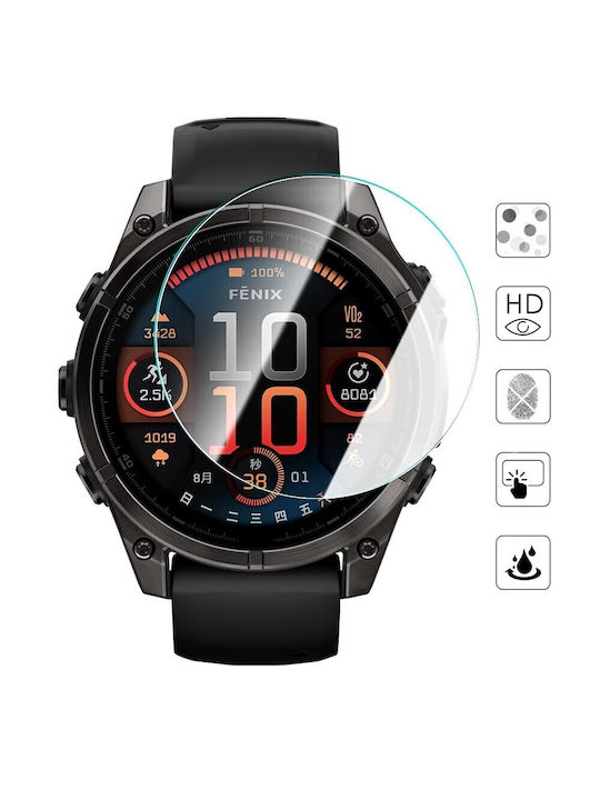 Закалено стъкло за Garmin Fenix 8 (51 mm) 1бр 3633