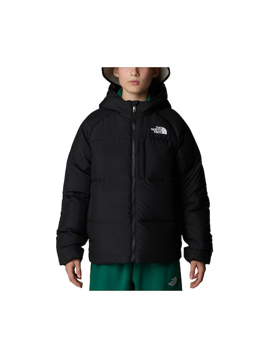 Kids' Sports Jacket with Lining & Hood Black North Down