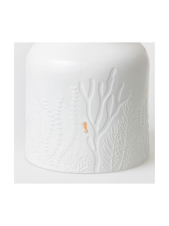 Raeder Decorative Vase White 21x21x25cm