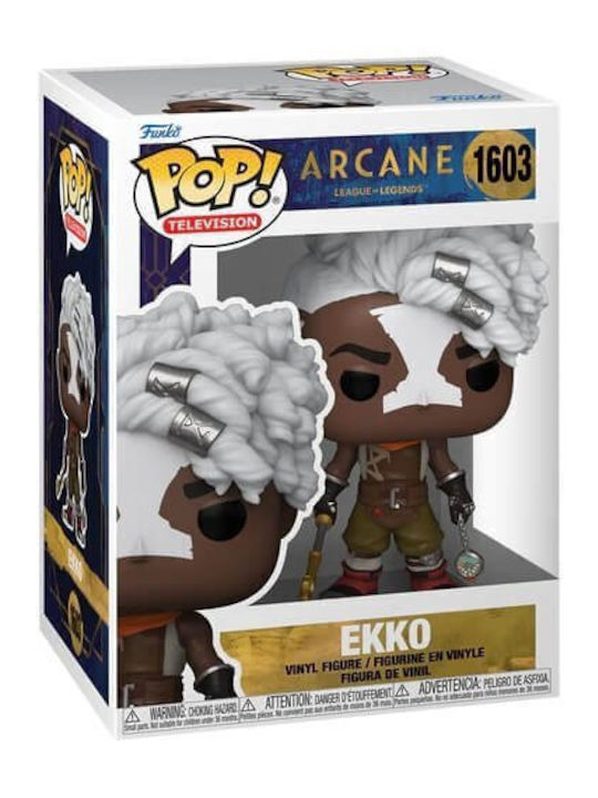 Funko Pop Television Arcane League Legends Ekko 1606 Vinyl Figure