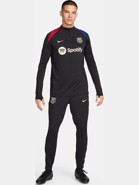 Nike FC Barcelona Dri-FIT Strike Dri-Fit Athletic T-shirt Black
