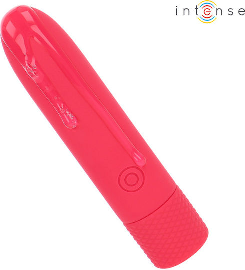 Intense Rechargeable Vibrating Mini Δονητής Bullet 10cm Κόκκινος