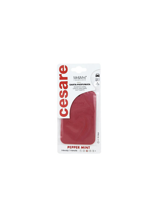 Ароматизирана карта с аромат на мента Cesare Mr&mrs Fragrance