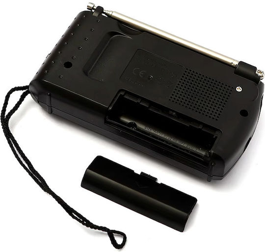 KK27 Tragbares Radio Schwarz