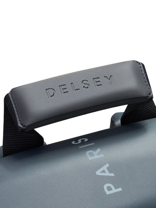 Delsey Securflap Водоустойчива Чанта Раница за лаптоп 15.6" в Черен цвят