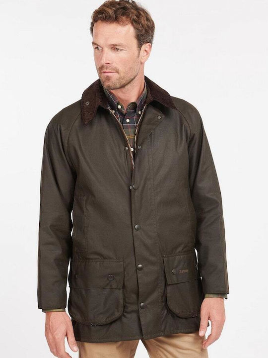 Barbour Beaufort Wax Jacket Olive