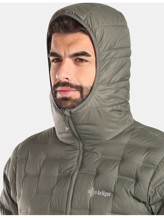 Μπουφάν Puffer Dark Green