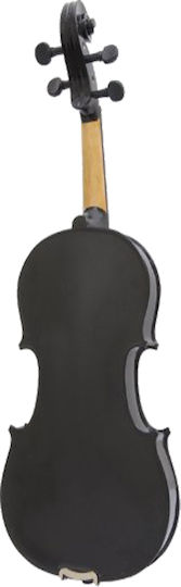 3/4 Schwarze Klassische Holzvioline