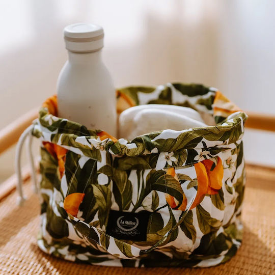 La Millou Ecru Stroller Bag Basket for Diapers