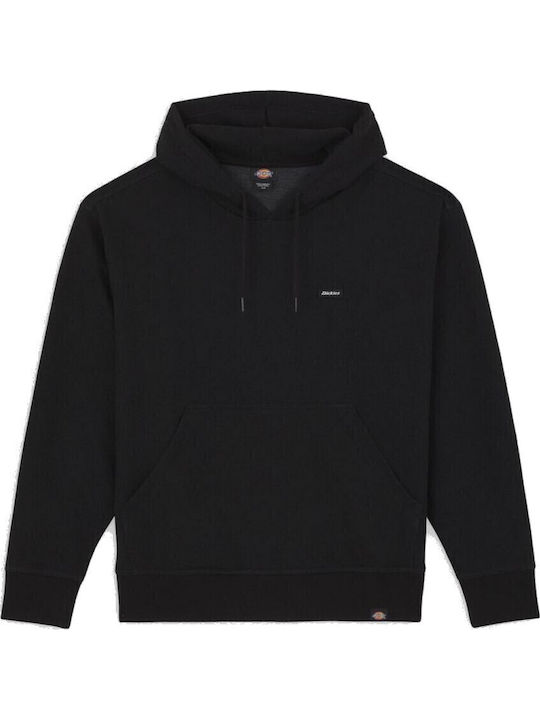 Clancy Sweatshirt with Hood Black
