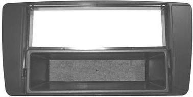ACV 1 & 2 Din Screen Frame Pioneer Skoda Octavia II '04 – '07 Black 53.045/acv