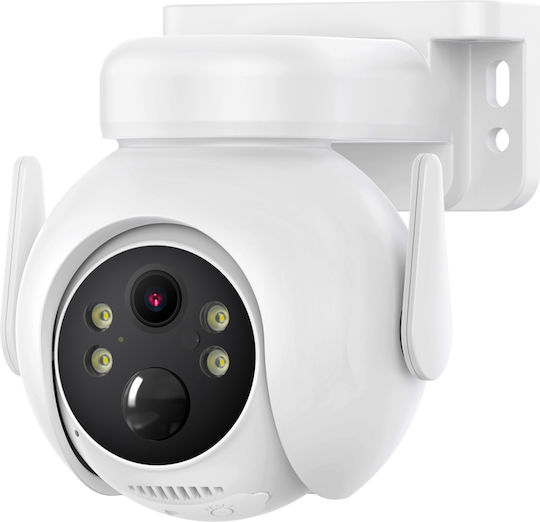 XO CR10 IP Überwachungskamera Wi-Fi Full HD+ 2.3MP Wasserdicht Batteriebetrieben mit Mikrofon