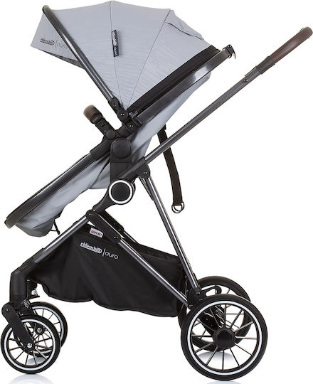 Chipolino Aura Ρυθμιζόμενο Καρότσι 2 σε 1 Ash Grey