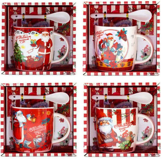 Trademarkt Christmas Mug Brown L15xW14.5xD10cm.
