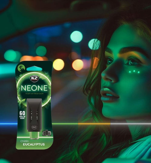 Odorizant auto pentru ventilație, intensitate reglabilă, pompă K2 Neone Chillin Eucalyptus 1 buc