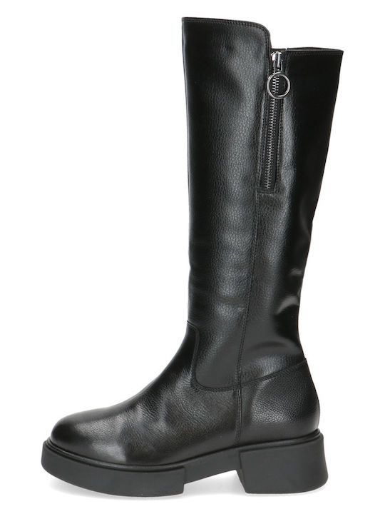 Caprice Caprise Leather Women's Boots Black