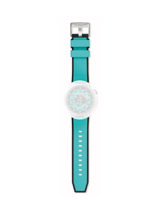 Swatch Rubber Strap Green 19mm