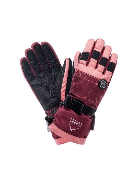 Elbrus Women's Ski & Snowboard Gloves Pink