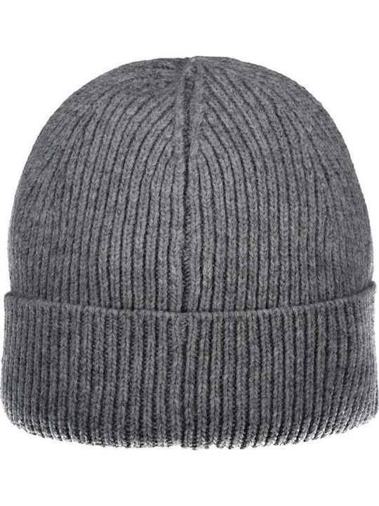 Beanie Beanie Knitted in Gray color