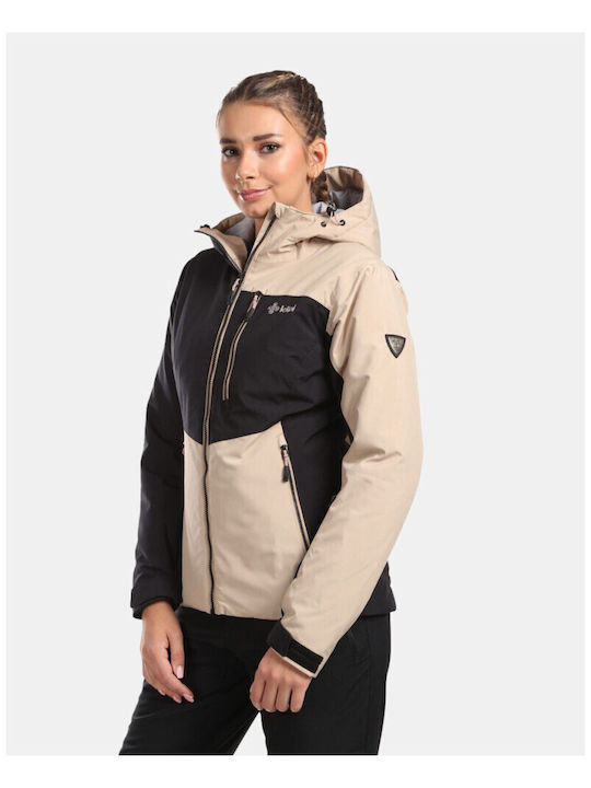 Kilpi Women's Ski & Snowboard Jacket Beige WL0111KI-BEG