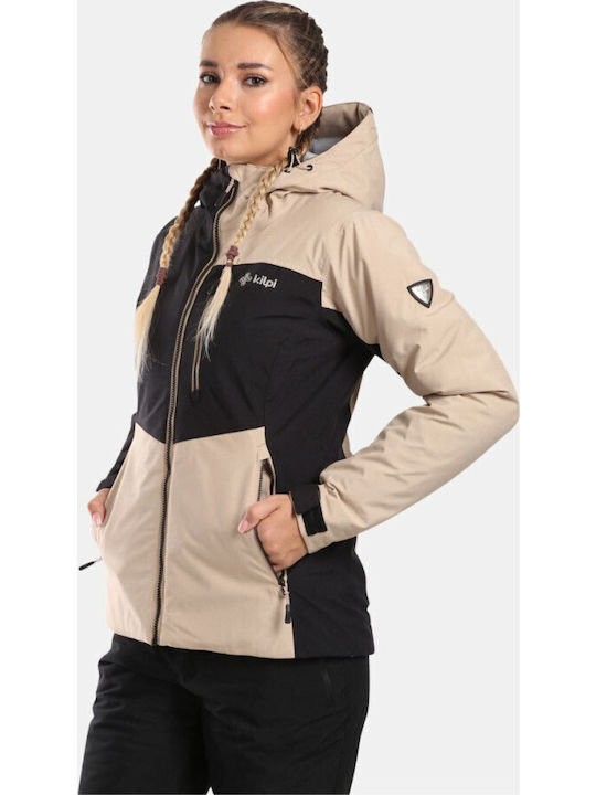 Kilpi Women's Ski & Snowboard Jacket Beige WL0111KI-BEG