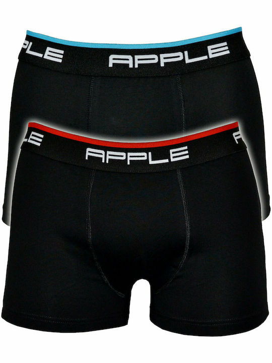 Apple Boxer Men's Boxers Black 2Pack