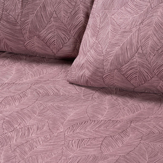 Beauty Home Duvet Cover Set Cotton Queen with 2 Pillowcases 230x250 Crimson Art 12638 Rotten Apple
