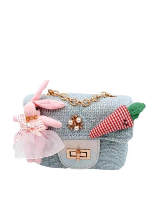 Lamoda Bunny Kids Bag Blue 13cmx6cmx10cmcm