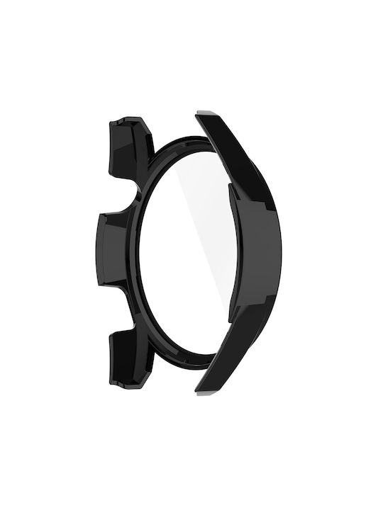 Techsuit Defense360 Pro Plastic Case with Glass in Black color for Huawei Watch GT 3 (46mm)