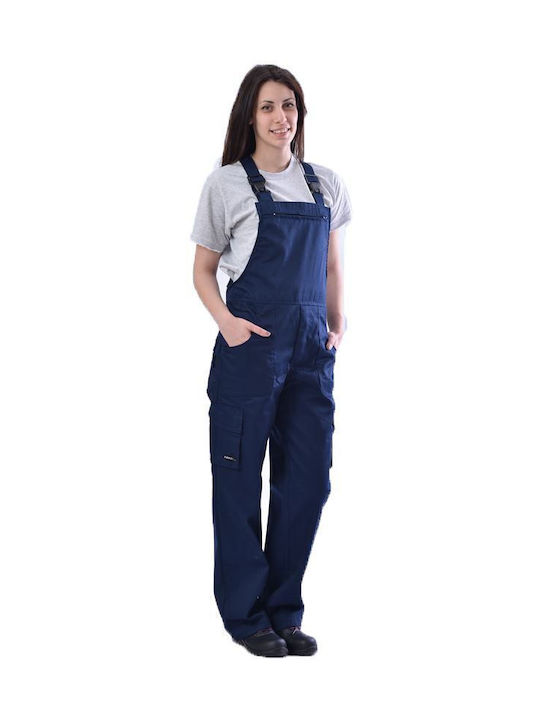 Ergo Work Coveralls Dungarees Blue