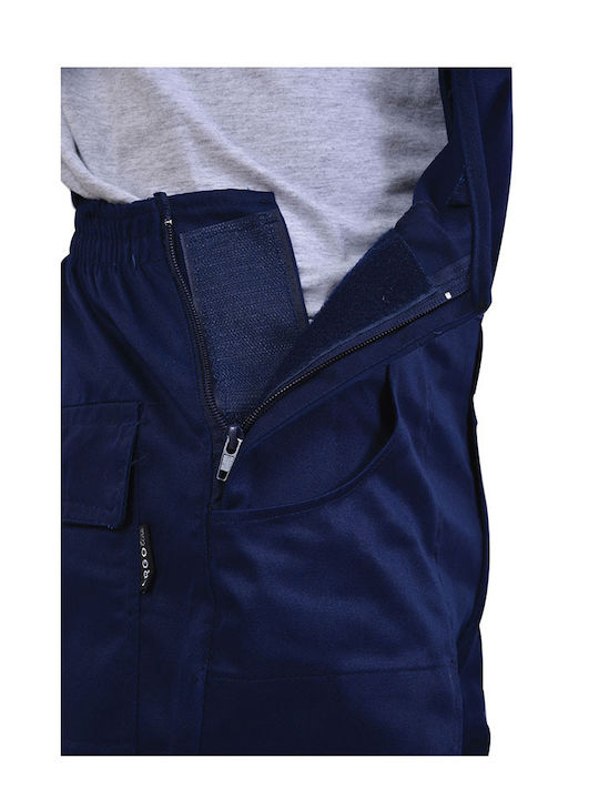 Ergo Work Coveralls Dungarees Blue