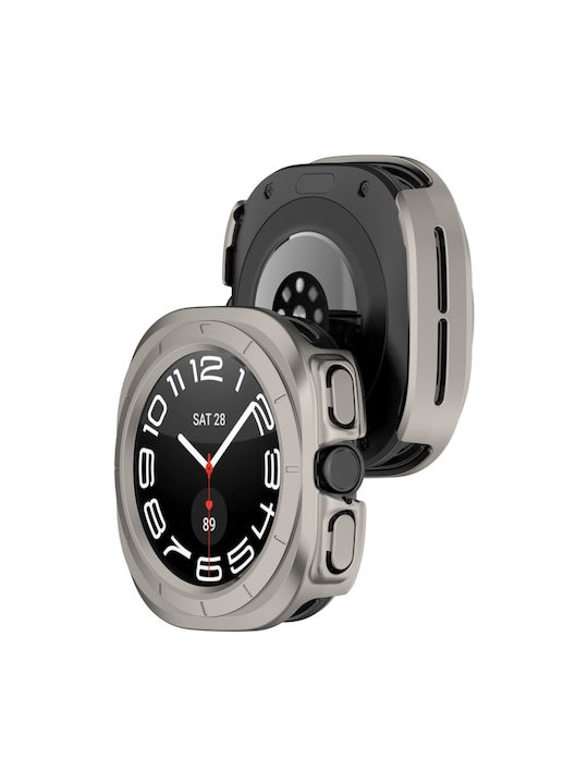 Пластмасов Калъф в Сребрист цвят за Samsung Galaxy Watch Ultra 47mm