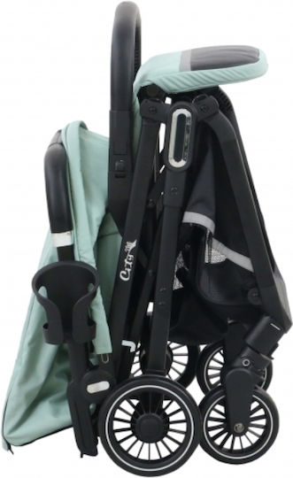 Bebe Stars City Baby Stroller Suitable for Newborn Fresh Mint 6.3kg