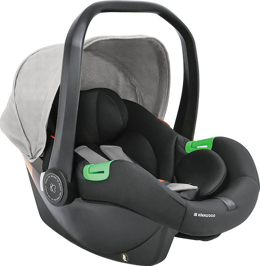 Kikka Boo Ava Verstellbar 3 in 1 Baby Kinderwagen Geeignet für Neugeborene Gray 10.2kg