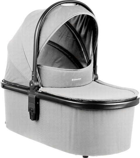 Kikka Boo Ava Verstellbar 3 in 1 Baby Kinderwagen Geeignet für Neugeborene Gray 10.2kg