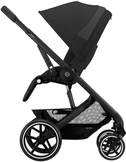 Cybex Balios S Lux New Бебешка количка 3 в 1 Лунно черно 11.7кг