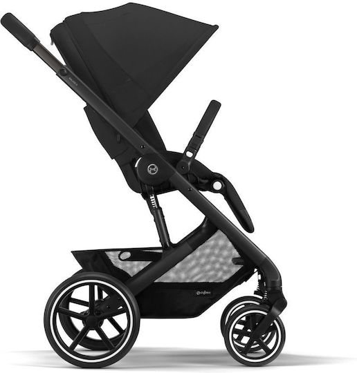 Cybex Balios S Lux New Бебешка количка 3 в 1 Лунно черно 11.7кг