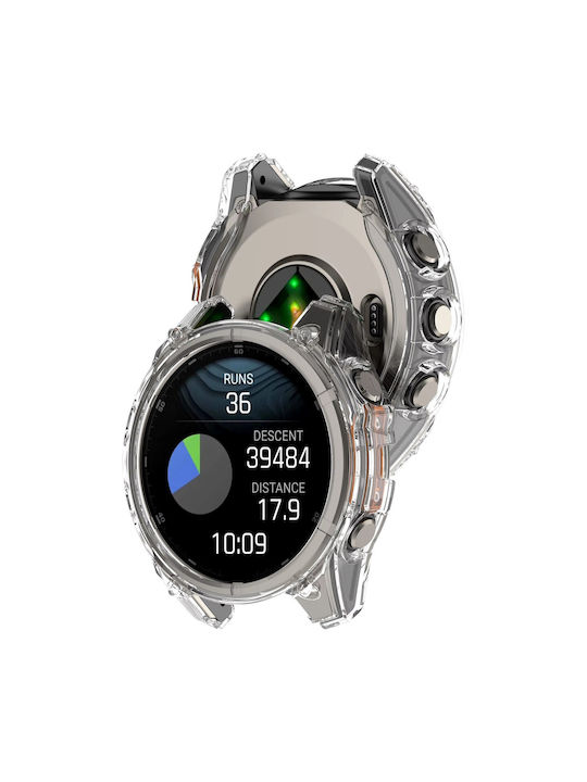 Силиконов Калъф в Прозрачен цвят за Garmin Fenix 8 47мм
