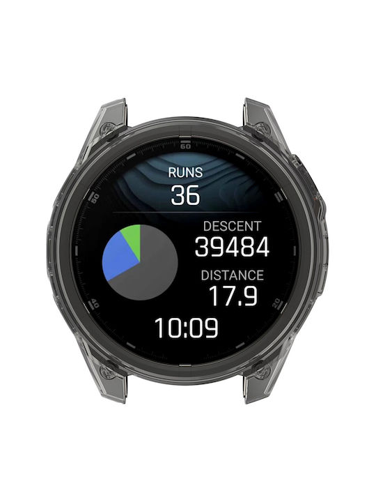 Силиконов Калъф в Черен цвят за Garmin Fenix 8 51mm