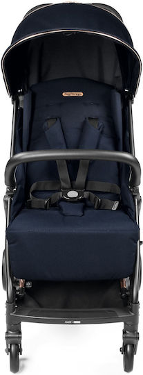 Peg Perego Selfie Plus Baby Stroller Suitable for Newborn Blue Shine