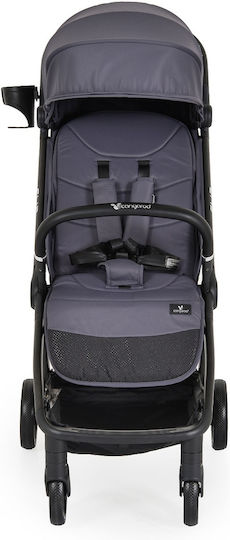 Cangaroo Flip Baby Stroller Obsidian Grey