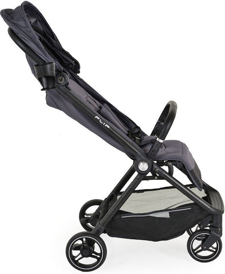 Cangaroo Flip Baby Stroller Obsidian Grey